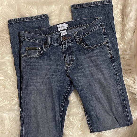 CALVIN KLEIN jeans low rise straight size 3 - Picture 12 of 16